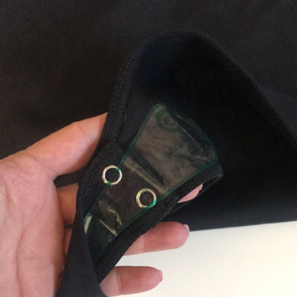 Good American Scuba Modern Tank Bodysuit NWT NEW Black Size 8 5X DD Plus Thong - Picture 12 of 14